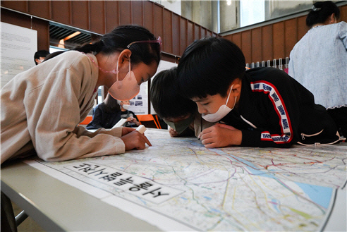 어린이 도시건축학교 수업 모습. 서울시 제공.